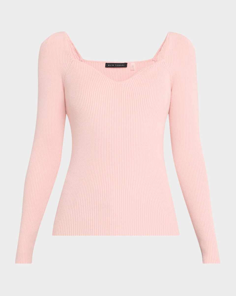 The Soraya Ribbed Sweetheart Sweat